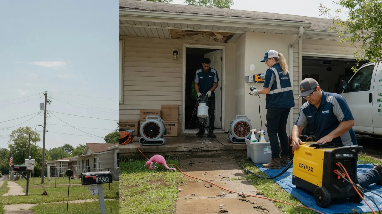 Storm Damage Water Removal in Dawson Springs, KY near me